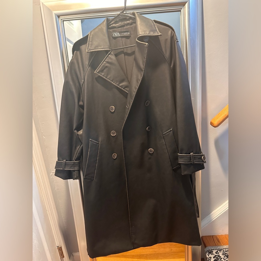 Faux leather Zara jacket